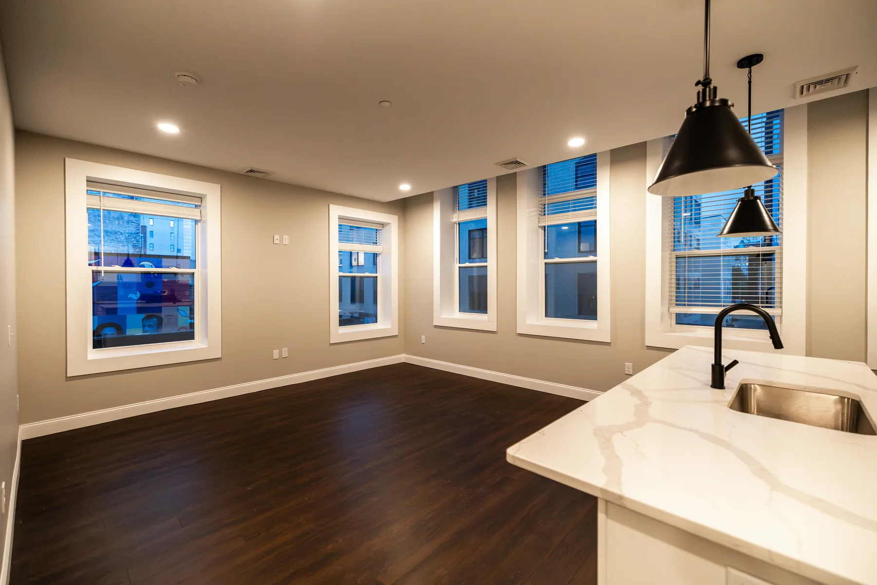 Interior view 2 of the second floor residence at 515–517 Lackawanna Avenue